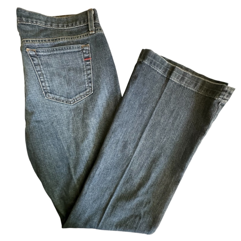 Gap vintage Long & Lean jeans medium wash boot cut mid rise 10R